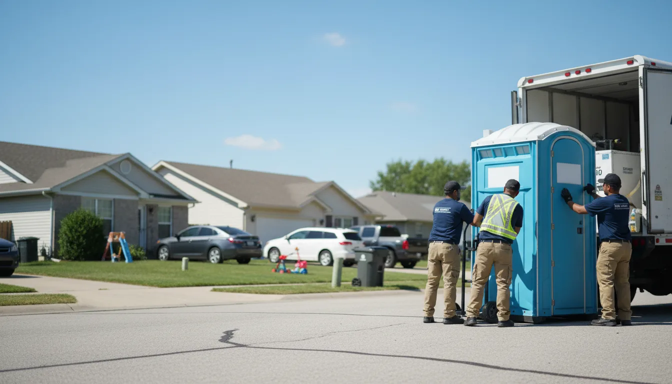 Standard Porta Potty Rentals in Gibson, MO near me
